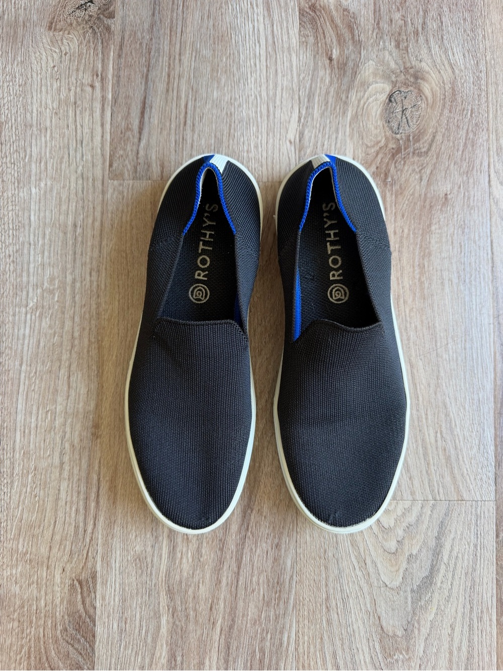 Rothy's Original Black Slip-On Sneakers